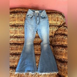 KanCan high waisted super  flare jeans💚💜